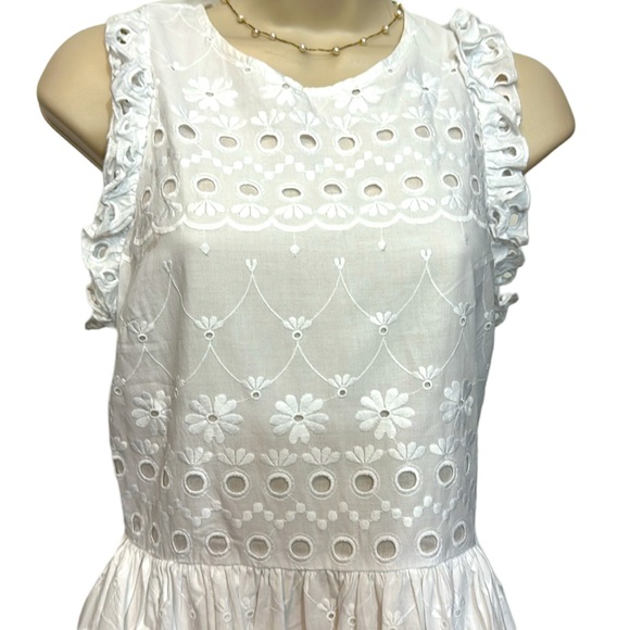 Kate Spade White Eyelet Dress - Picture 4 of 6